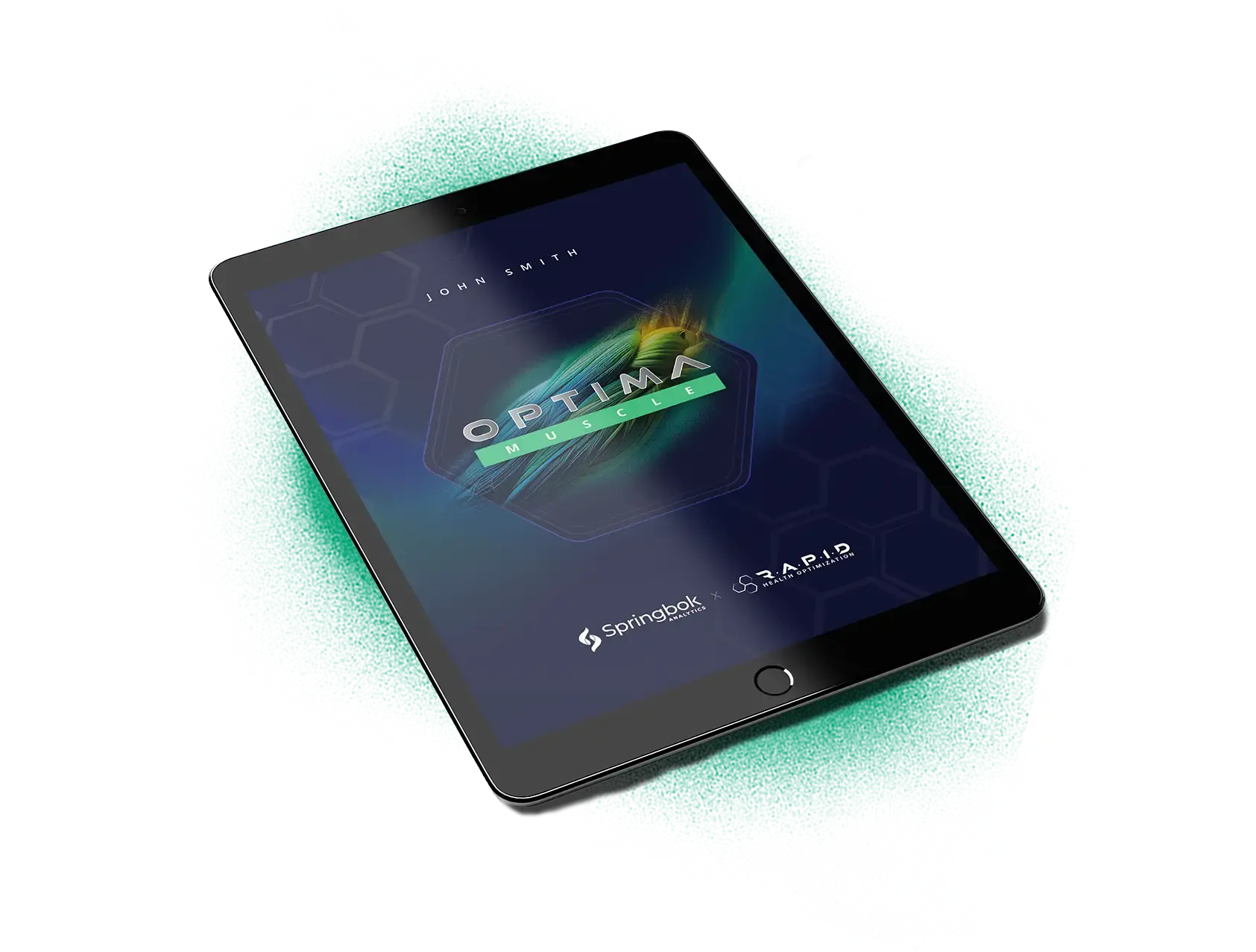 Optima Muscle iPad Mockup Optima Muscle iPad Mockup